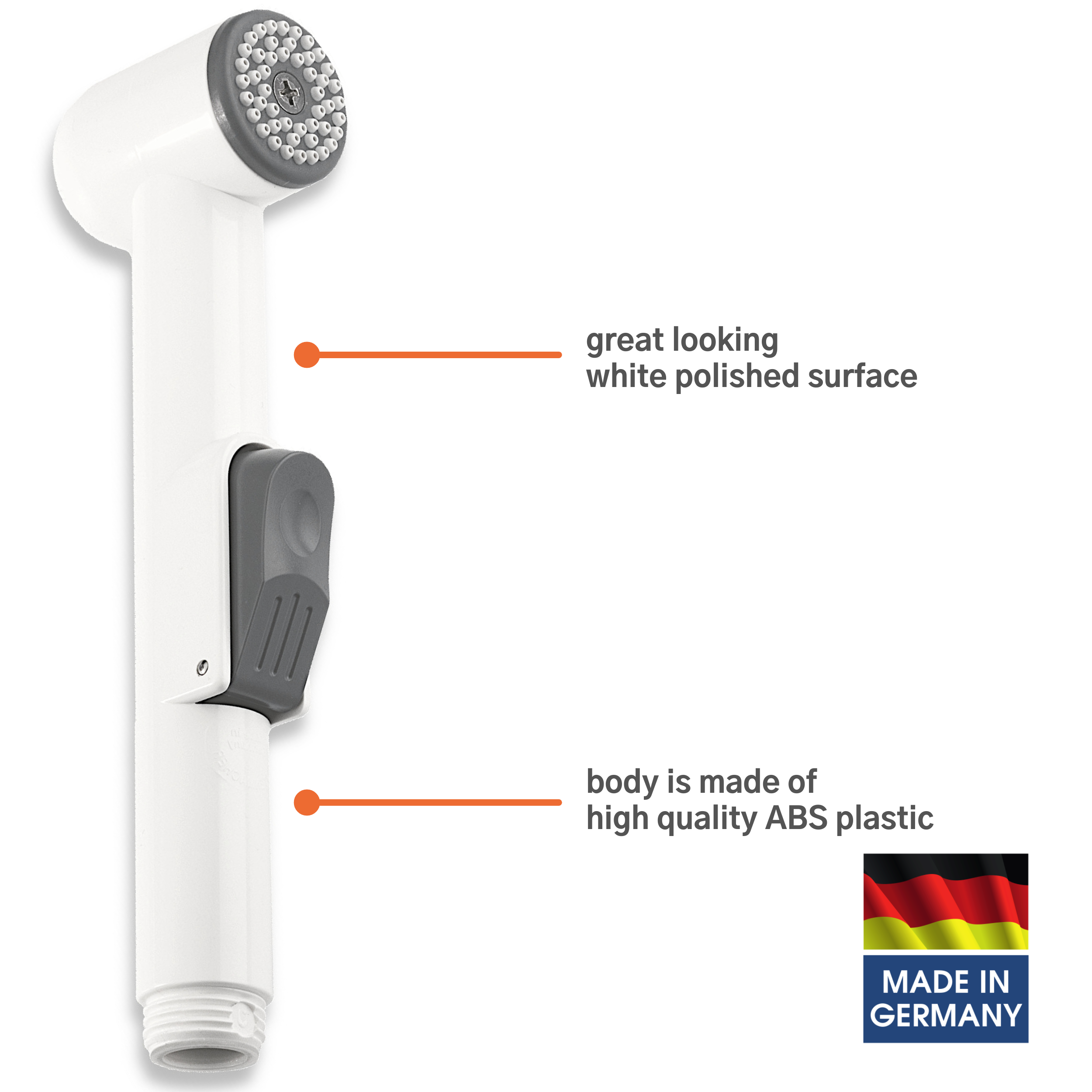 Bidet-Brause Classic, weiß Bidet-Brause Classic, weiß
